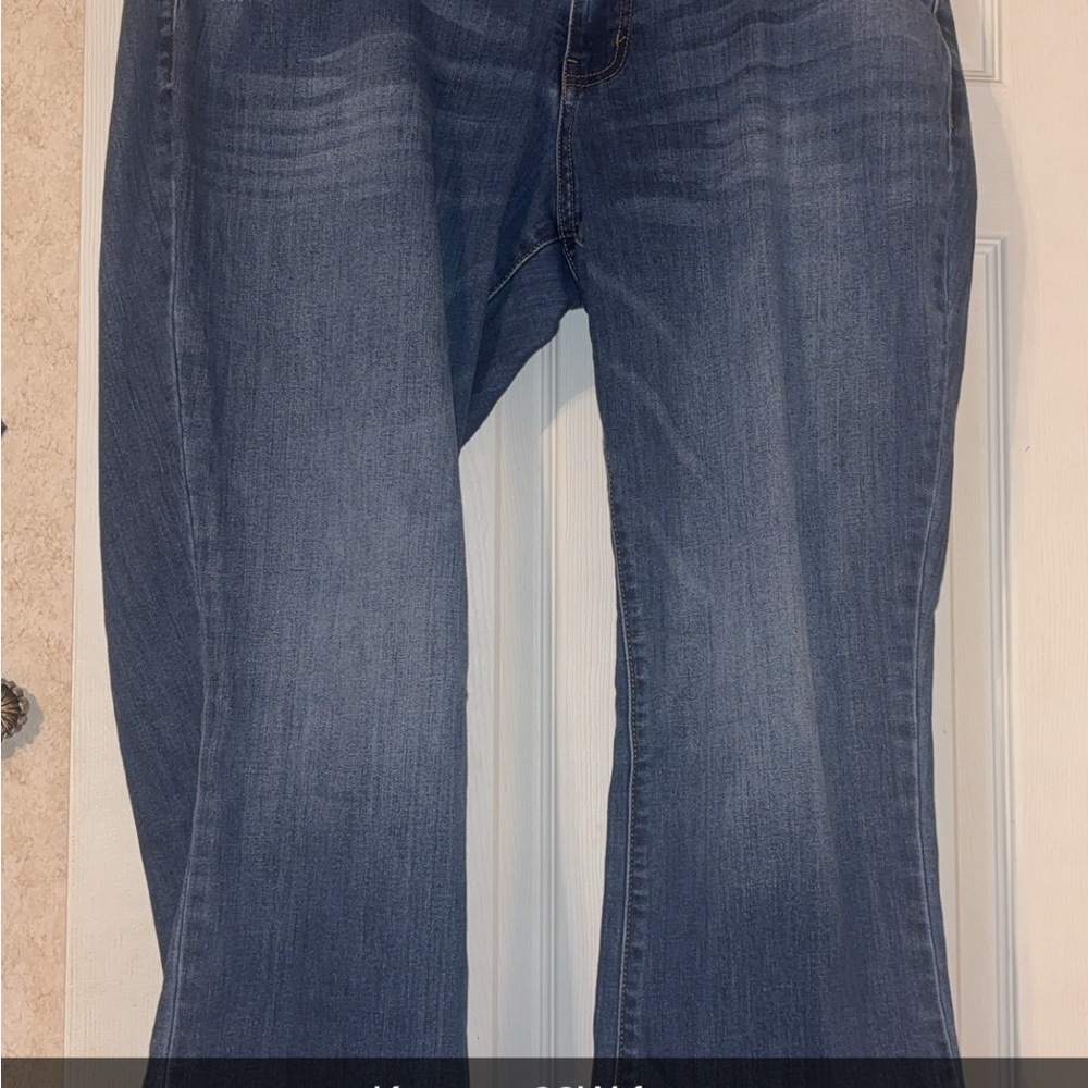 KanCan Dark Blue Straight Leg Jeans